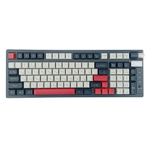 Клавиатура USB с подсветкой T-Wolf T70 (Ua) RGB/механическая/BT/беспроводная/97 клавиш/защита от влаги черная - фото