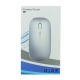 Компьютерная мышка беспроводная T-Wolf X1 4 кнопки/USB 2.4GHz/BT/1000-1600DPI серебрянная - фото 1