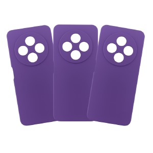 Накладка SOFT Silicone Case Xiaomi Redmi Note 14 4G (164mm) UKR/EU version Violet тех.пак - фото