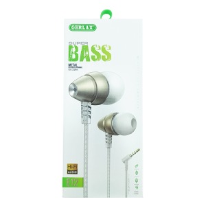 Hands Free 3.5 Gerlax E12 metall белые 1,2 м - фото