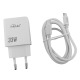 СЗУ Type-C to Type-C Mietubl MTB-CS06E 3A/1USB/1PD/max 33W/GaN белый 1м - фото 1