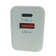 СЗУ Type-C to Type-C Mietubl MTB-CS06E 3A/1USB/1PD/max 33W/GaN белый 1м - фото 2