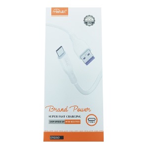 Кабель Type-C Mietubl MTB-DCUTF01 3A/QC3.0 белый 1м - фото