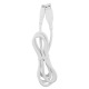 Кабель Type-C Mietubl MTB-DCUTF01 3A/QC3.0 белый 1м - фото 1