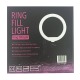 Кільцева LED-селфі лампа 16см CXB-160 пульт на дроті/кріплення під штатив/USB - фото 1