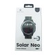 Смарт-годинник (Smart watch) Xiaomi Haylou Solar Neo LS21 (укр.мова/BT5.3/call/LCD1.53&quot;/IP68/300mAh/силіконовий+плетений ремінець) чорний - фото 1