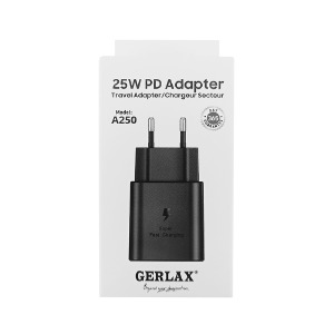 Блочок USB Gerlax A250 3A/PD25W чорний - фото