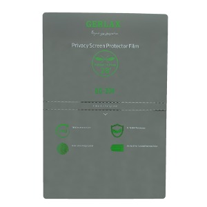 Гідрогелева плівка Gerlax GG-304 Privacy TPU прозора антишпигун упаковка 1шт - фото