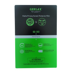 Гідрогелева плівка Gerlax GG-303 Matte Privacy TPU матова антишпигун 1шт - фото
