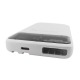 Power bank/Павербанк 10000mA Konfulon A38Q PD20W/кабель Type-C to Type-C 22.5W та Lightning 15W білий - фото 2