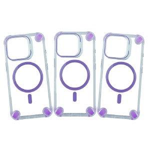 Накладка Spigen Neon MagSafe для iPhone 12/12 Pro Purple - фото