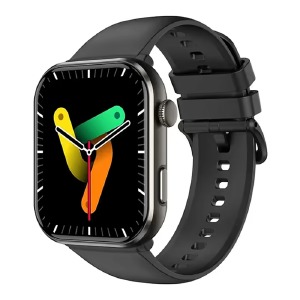 Смарт-годинник (Smart watch) Blackview R60 (укр.мова/BT5.3/call/LCD1.96"/IP68/800mAh/20мм) чорний - фото