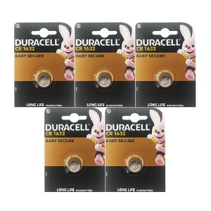 Батарейки CR1632 Duracell літієві по 5 шт/ціна за 1 бат. - фото