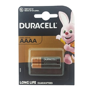 LR61 Батарейки Duracell AAAA лужні 2шт /ціна за 1 бат. - фото