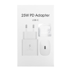 Блочок PD Type-C S style PD25W (L) білий - фото