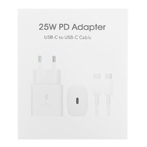 МЗП Type-C to Type-C S style PD25W (L) білий - фото