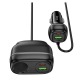 АЗУ USB блочок Hoco Z59A 3A/2USB/96W/2PD30W/QC3.0/прикурювач чорний (11) - фото 1