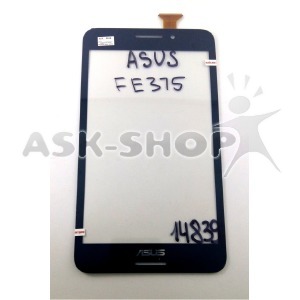 Сенсор (Touchscreen) для планшета Asus FE375/FE375CG/FE7530CXG черный - фото