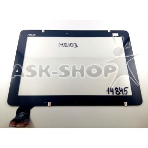 Сенсор (Touchscreen) для планшета Asus ME103 :MCF-101-1521-V1.0 черный - фото