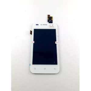 Дисплей для телефона FLY IQ442Q Quad Miracle2 белый, с тачскрином, модуль - фото