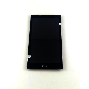 Дисплей для телефона HTC Desire 610 черный, с тачскрином, модуль - фото