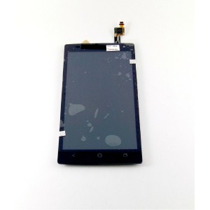 Дисплей для телефона Acer Z150 Liquid Z5 черный, с тачскрином, модуль - фото