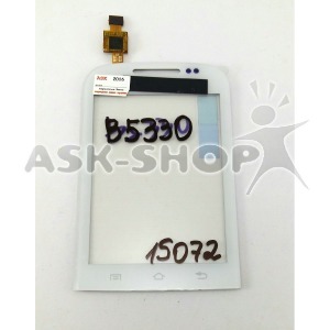 Сенсор (Touchscreen) Samsung B5330 Galaxy Chat белый - фото