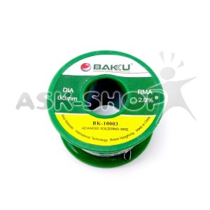 Припой BAKU BK-10003 0.3mm 50g Sn97% AG0.3% CU0.7% Flux2% - фото
