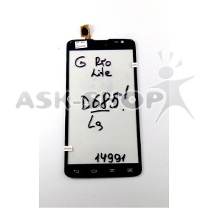Сенсор (Touchscreen) LG D685/D686/G Pro Lite черный high copy - фото