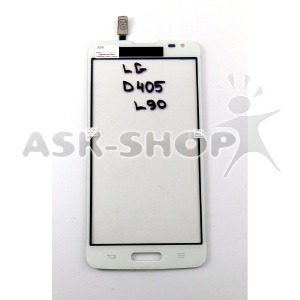 Сенсор (Touchscreen) LG D405,D415(L90) One Sim white - фото