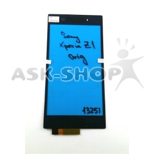 Сенсор (Touchscreen) Sony C6902/C6903/C6906/C6943/L39h/Xperia Z1 черный orig - фото