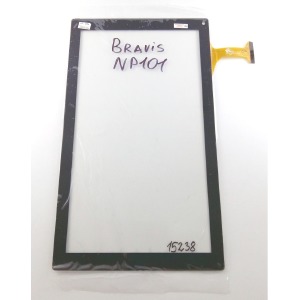 Сенсор (Touchscreen) для планшета Bravis NP101, Q100L, 252*146 мм, черный - фото