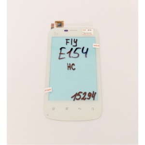 Сенсор (Touchscreen) Fly E154 белый, high copy - фото