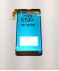 Дисплей для телефона Nokia 550 черный, с тачскрином, модуль - фото 1