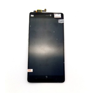 Дисплей для телефона Xiaomi Mi4s черный, с тачскрином, модуль - фото