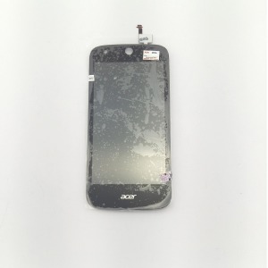 Дисплей для телефона Acer Z330 черный, с тачскрином, модуль - фото