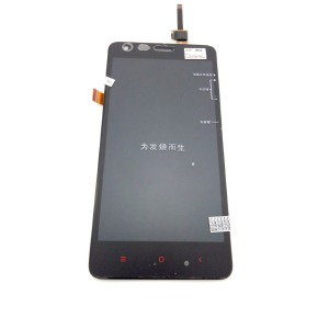 Дисплей для телефона Xiaomi Mi2a черный, с тачскрином, модуль - фото