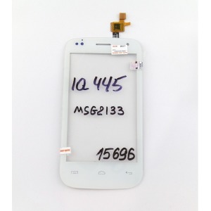 Сенсор (Touchscreen) Fly IQ445 IC: MSG2133, белый - фото