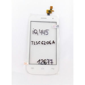 Сенсор (Touchscreen) Fly IQ445 IC: G5R5, белый - фото