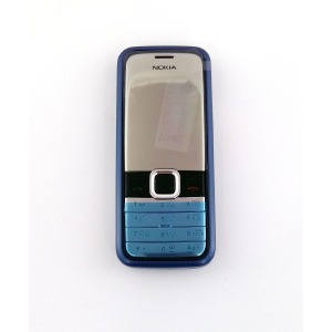 Корпус ОРИГИНАЛ (AAA класс) c клав. Nokia 7310 синий - фото