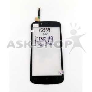Сенсор (Touchscreen) Fly FS512 черный - фото