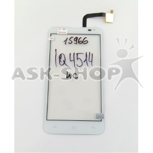 Сенсор (Touchscreen) Fly IQ4514 белый, high copy - фото