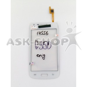 Сенсор (Touchscreen) Samsung G350/G3502 белый оригинал, ic:Chipone, rev 0.5 - фото