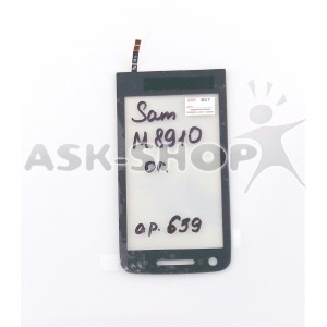 Сенсор (Touchscreen) Samsung M8910 черный оригинал - фото