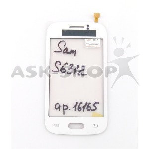 Сенсор (Touchscreen) Samsung S6312 белый - фото