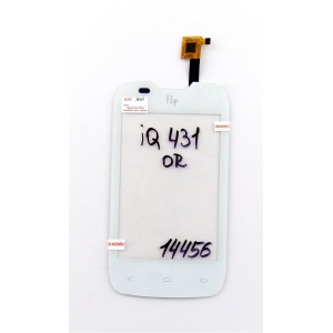 Сенсор (Touchscreen) Fly IQ431 белый, оригинал - фото
