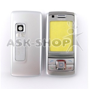 Корпус китай Nokia 6280 серебряный - фото
