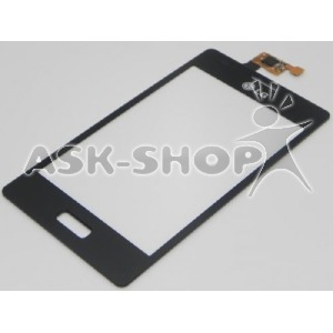 Сенсор (Touchscreen) LG E610/E612/L5 black copy - фото