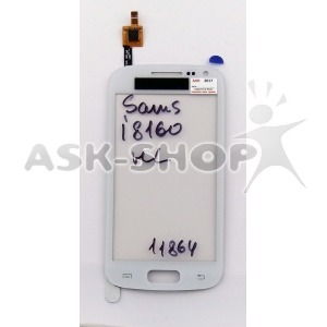 Сенсор (Touchscreen) Samsung i8160, белый high copy - фото