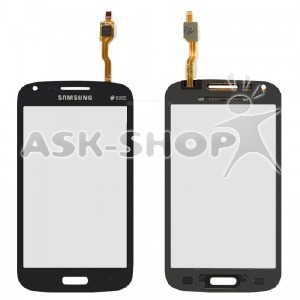 Сенсор (Touchscreen) Samsung G310/G313H Galaxy Ace 4 черный high copy - фото